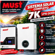 Combo MUST Inversor de 3kwh + Batería de 7kwh | Stock disponible - Img 58478882