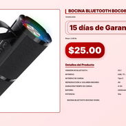 BOCINA BLUETOOTH BOC060 1HORA . - Img 57210014