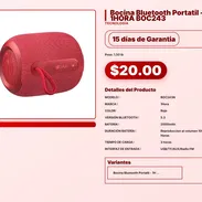 Bocina Bluetooth Portatil - 1HORA BOC243 . - Img 57555804