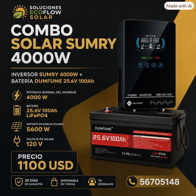Kits solares 2560WH - 4/4