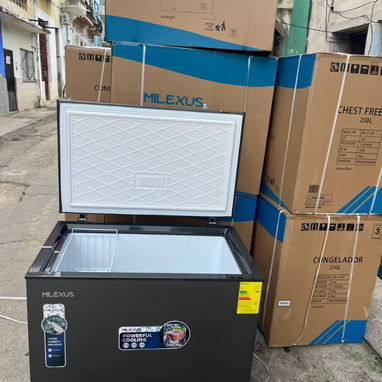 Nevera horizontal 8.8 pies Milexus con Cerradura y llave precio $350 usd transporte incluido - Img 125754730