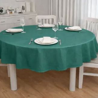 Mantel de mesa elegante redondo (cv) - Img 118648286