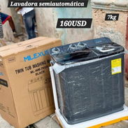 Lavadora Semiautomática Milexus de 7kg en Negra , una belleza total 😍 - Img 55073192