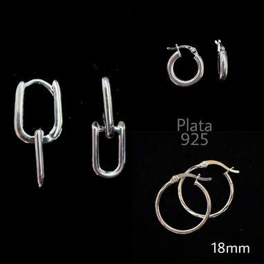 Argollas de Plata 925 - Img 114173019