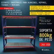 🚨🥁GONDOLA INDUSTRALES PARA ALMACENES, MIPYMES, TIENDAS Y MERCADOS - Img 48583233