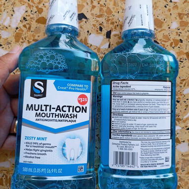 Downy, aromatizante para la ropa,  Mouthwash, Antigingivitis y Antiplaca.Gel de Manos - 2/3