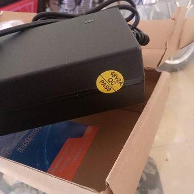Cargador para bicicleta electrica plegables  48 volt 2 amp - 2/2