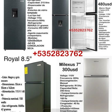 Exhibidoras heladeras freezer minibar refrigerador dispensador - Img 120582506