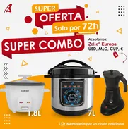 SUPER COMBO 💥 OLLA REINA- OLLA ARROCERA- CAFETERA ELÉCTRICA 💥 - Img 50112087