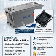 Batería de litio marca Americana Nova - Img 58292717
