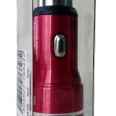 Cargador para Auto 1HORA aluminio GAR108 Rojo, de 2 puertos USB Carga rápida. Nuevos - Img 73412649