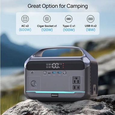 Estación de Energía Portátil DARAN NEOK2 600W / 288Wh LiFePO4 - Img 119113041