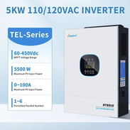 Inversor solar híbrido AMPINVT TEL de 5000 W, 48 V a 120 V con MPPT 100 A - Img 57350171
