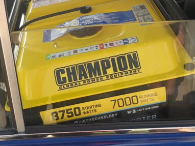 📛📛📛Planta eléctrica Champion 8750 WATTS Nueva en caja con propiedad 📛📛📛📛 - Img main-image