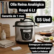Olla Reina Royal Analógica 6 Lt, Garantía de 1 mes, Entrega por un mínimo costo adicional para toda La Habana - Img 53130227
