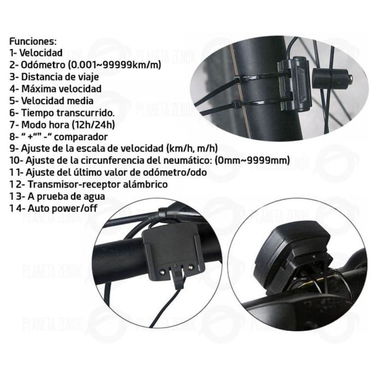 Mini Computadora para bicicleta! Tenga pleno control de su destino y actividad en tiempo real!! - Img 121908975