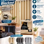 Juego de 2 cortinas blackout Ceasar Palace 140x240 (CV) - Img 58152213