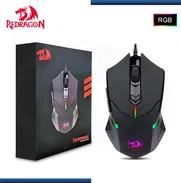 25 usd ,mouse GAMER,(REDRAGON CENTROPHORUS 2 RGB). 7200 DPI ,mouse super fast gaming engine,,6 botones programables,2 mo - Img 49919019