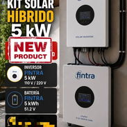 Kit solar fintra 5 con 5  Potencia del inversor: 5kW Capacidad de batería: 5kWh Salida: 110V/220V Precio: $2700.00 💸 - Img 57683415