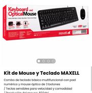 Kit Teclado y Mouse MAXELL * Kit teclado y mouse inalámbrico LOGITECH - Img 44142288