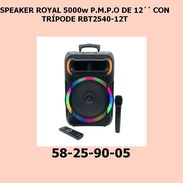 SPEAKER ROYAL  5000w P.M.P.O DE 12´´ CON TRÍPODE RBT2540-12T - Img 55729438