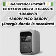 *ECOFLOW Delta 3 Clásica* - 1800W/1024Wh - Img 56155692