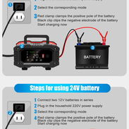 Cargador 12/24 volt Inteligente LiFePO4 Profdesional 20 Amp - Img 52533124