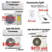 ‼️SPLIT EKO, Milexus... de 1 y 2 Toneladas. ‼️GARANTÍAS DESDE 1 MES HASTA 1 AÑO Y FACTURA‼️53220916 - Img 50575598