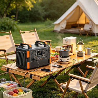 Solar Generator 200W-2500W 300W Fast Charging UPS with Pure Sine Wave Supports LiFePO4 Battery Home Emergency Outdoor Ca - 6/6
