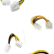 Adaptador de corriente CPU de 4 pines a 8 pines - Img 53479882