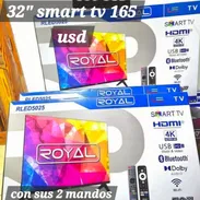 Combo televisor smart tv , cajita dijital , y base de televisor el combo completo lo mejor - Img 54758674