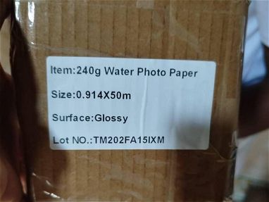 Rollo de papel fotográfico glossy 240 gramos 091x50 metros - Img main-image-45679124
