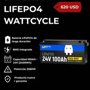 Bateria Wattcycle 25.V 100Ah - Img 57186816