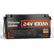 🔋 Batería BUKNUWO de 24V x 100Ah  🚛 Transporte x costo adicional  💸 Precio: 640 USD   Normalmente es tipo LiFeP - Img 55735106