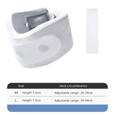 Collarines Ortopédicos, Ajustables,     y      Antifaz de ojos, 3D para domir. - 2/10