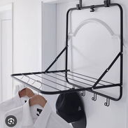 🚨 Tendedero Plegable para colgar detrás  de la puerta  ✅Características principales Diseño suspendido: Se cuelga direct - Img 55648546