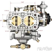 Carburador Weber 38-38 para Lada y Moskvish - Img 46048083