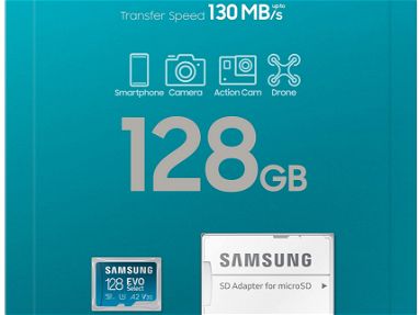 Micro SD y USB Samsung originales  256 GB y 128 GB - Img 60331189