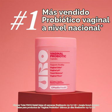 Probiótico Vaginal URO (O Positiv · 60 cápsulas) - 8/9