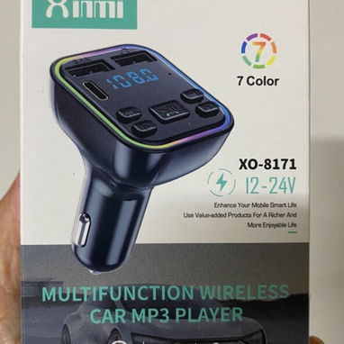 Mp3 de auto con bluetooth, USB, MicroSd. (Modulador Transmisor FM). 52759786 - Img 106579472