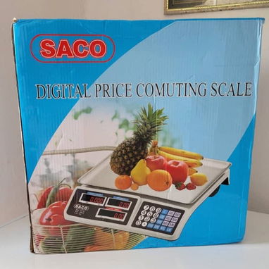 ⚖️ PESA DIGITAL SACO 40KG -  💵 PRECIO Especial: 💰: $70 USD   📦 Estado: Nueva de paquete (0km), sellada en su caja. Ca - 4/7