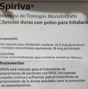 Tiotropio cápsula para inhalación al mejor precio - Img 49843167