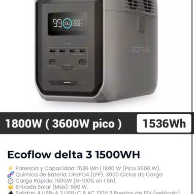 Ecoflow platas - Img 121325727