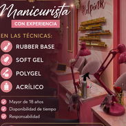 Si eres una Manicurista Talentosa , te estamos buscando - Img 56705105