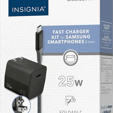 ⚡🔌 CARGADOR INSIGNIA 25W USB-C + CABLE 6FT CARGA RÁPIDA 📱🔥 COMPATIBLE IPHONE/SAMSUNG Envío + Garantía - Img 112408512