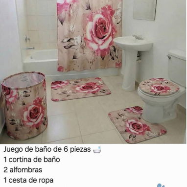 Juego PARA BAÑOS de 6 piezas - Img 117795825