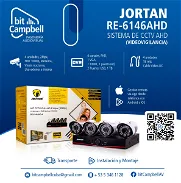 Sistema de Camaras de Seguridad (Kit CCTV) AHD JORTAN RE-6146AHD. bitCampbell - Ingeniería Audiovisual. - Img 46158479