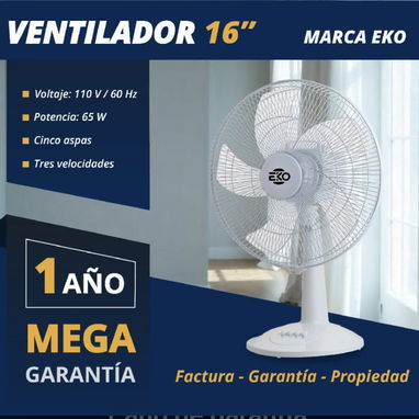 Ventiladores de mesa, pedestal y de pared - Img 123738899