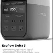 EcoFlow Delta 3 1024WH 🤑 Precio:800 usd  🫱🏻‍🫲🏼 Garantía:15 días  🚚 Servicio de mensajería INCLUIDO  Disponibilidad - Img 57257259