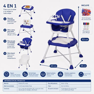 110usd, silla de niños - Img 122988931